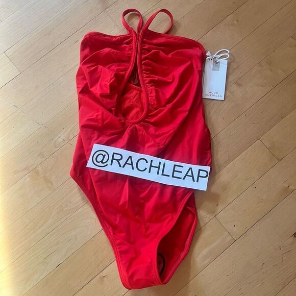 $130 Leilani Halter Neck One-Piece Swimsuit size 1 m8 - Picture 2 of 7